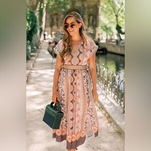 Girl Meets Glam Liza Charmeuse Maxi Dress